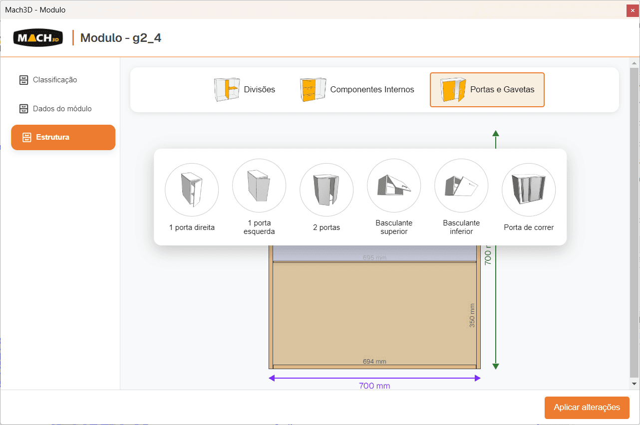 Edição de internos Mach3D